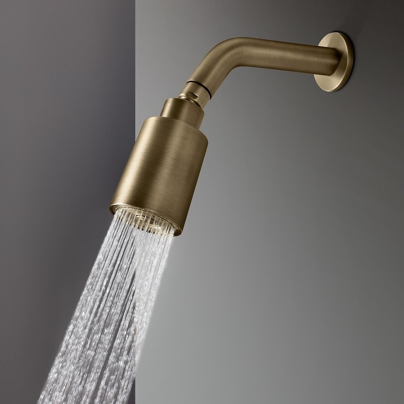 colonne de douche encastrable laiton vieilli