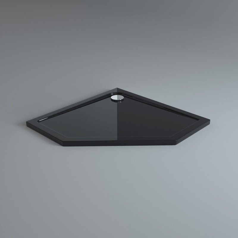 receveur pentagono noir 