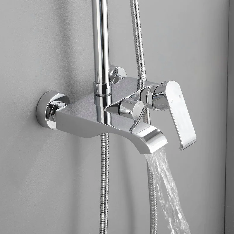 Colonne bain-douche mitigeur Silvia