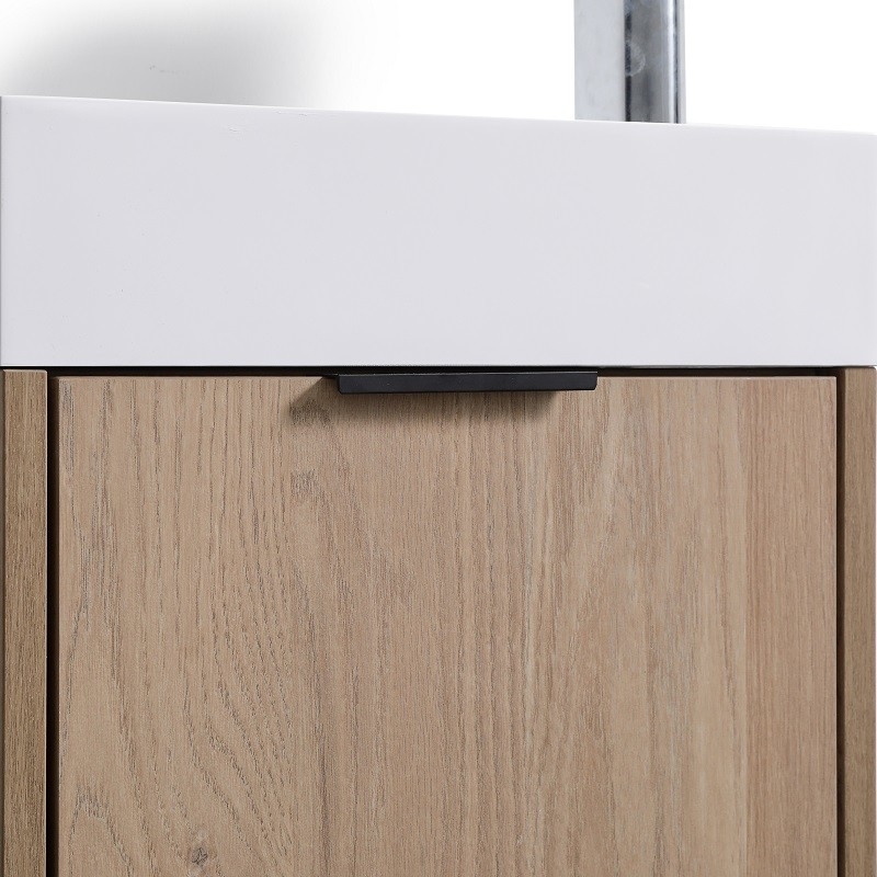 Double vasque SISA suspendu solid surface