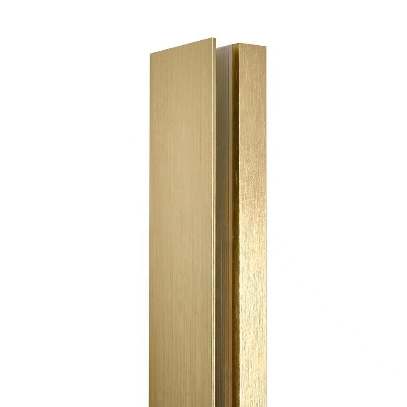 Talo doré brossé verre 6 mm