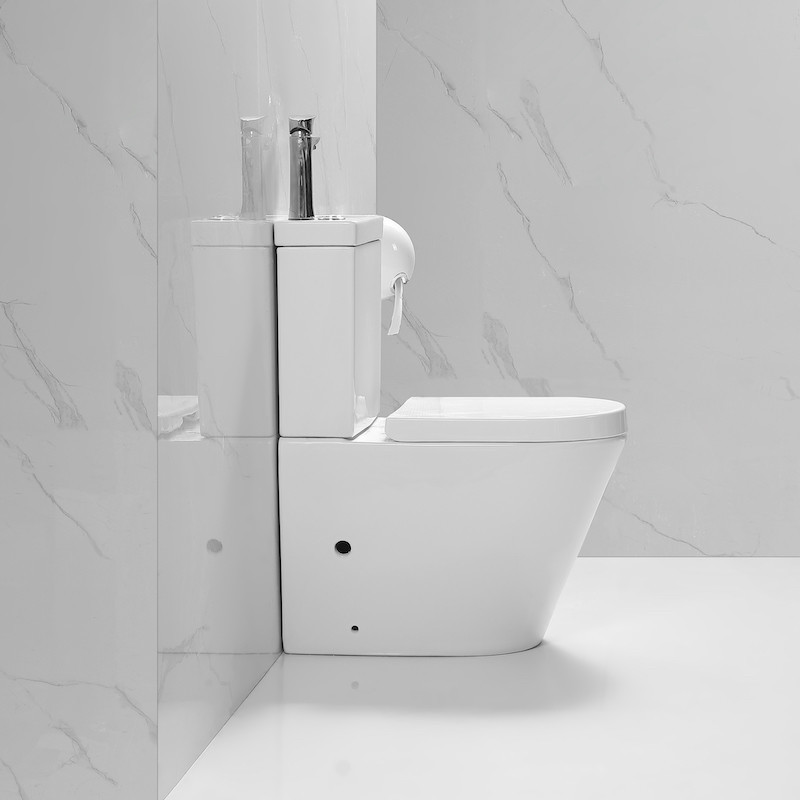 Toilette suspendu Geberit avec lavabo intégré