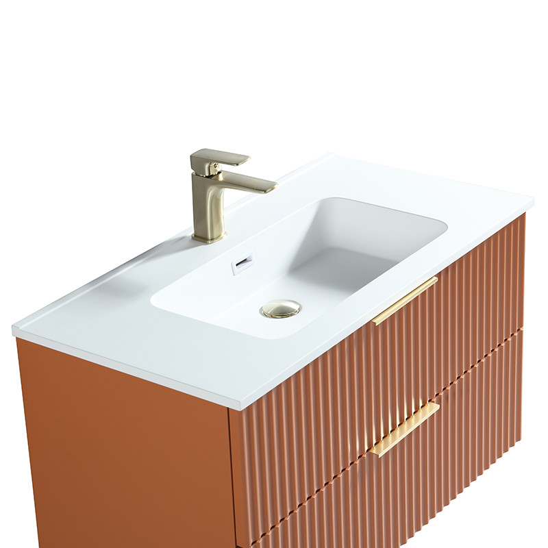 vasque forme carré céramique blanc brillant