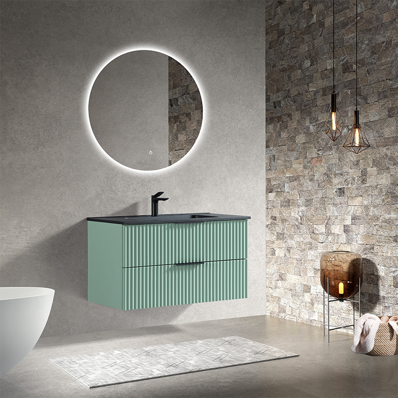 Paroi de douche à l'italienne verre galbée