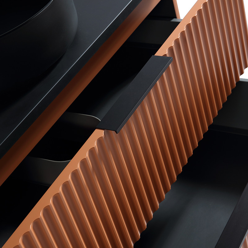 Profilé de douche 200 cm noir mat