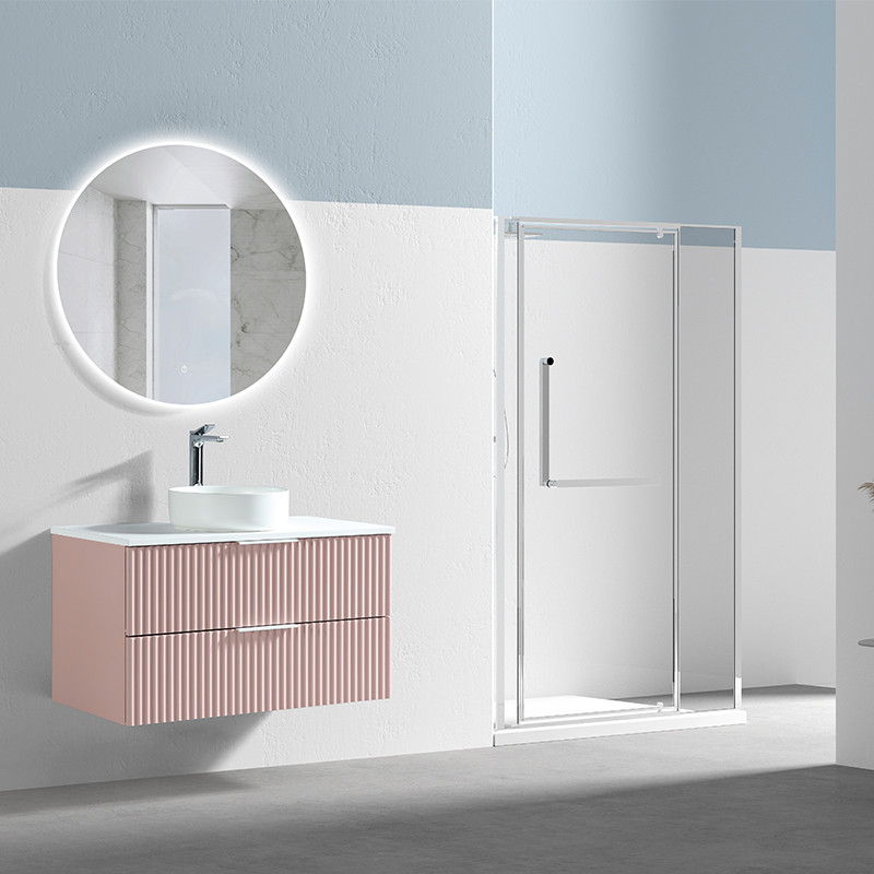 Douche à l'italienne noir mat