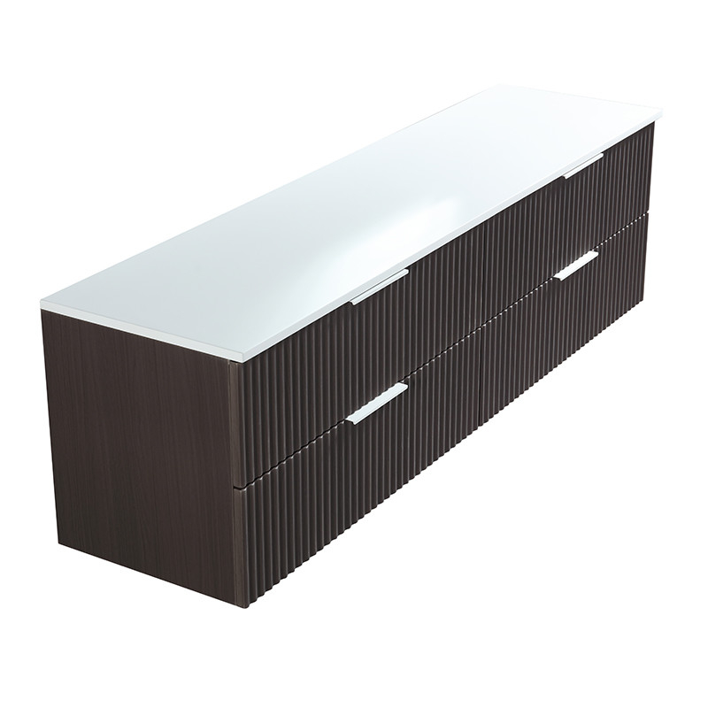 Paroi de douche coulissante noir mat