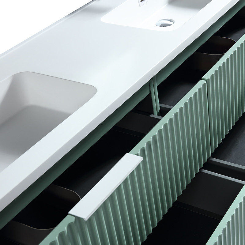 Baignoire ilot noire 130 cm ronde sur pied 