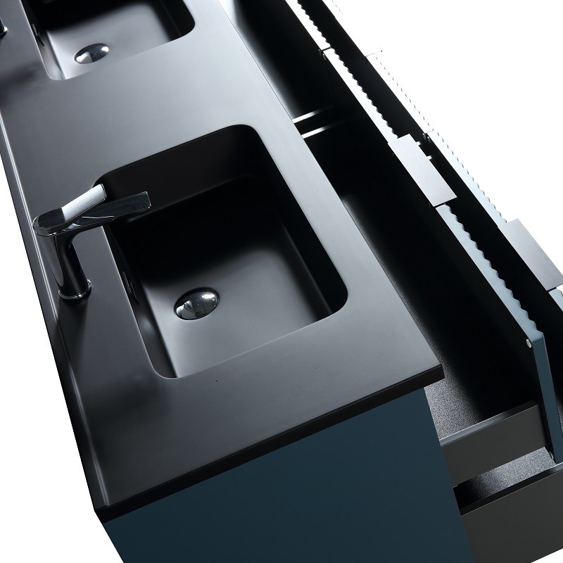 Mitigeur surélevé cezela noir mat