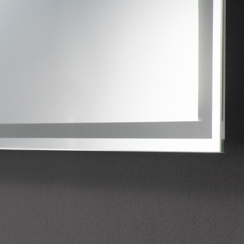 Miroir LED et bluetooth 120x80 cm 1441588 Anconetti