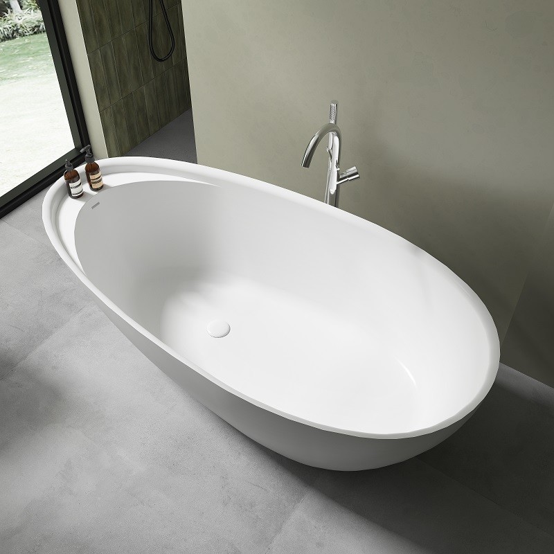 Baignoire ilot solid surface Eyes 170 cm