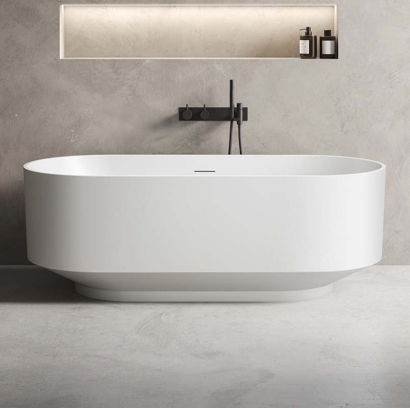 Baignoire Liva blanc mat 170 cm