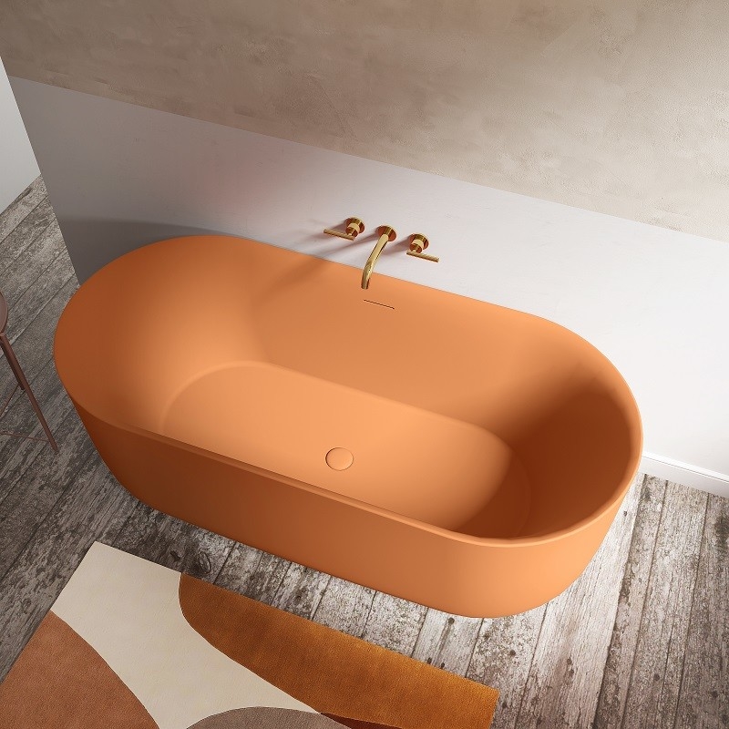 Baignoire Terra mat 170 cm