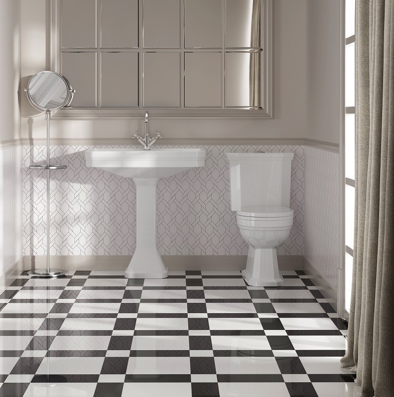 Faïence murale Aquarelle O toffee