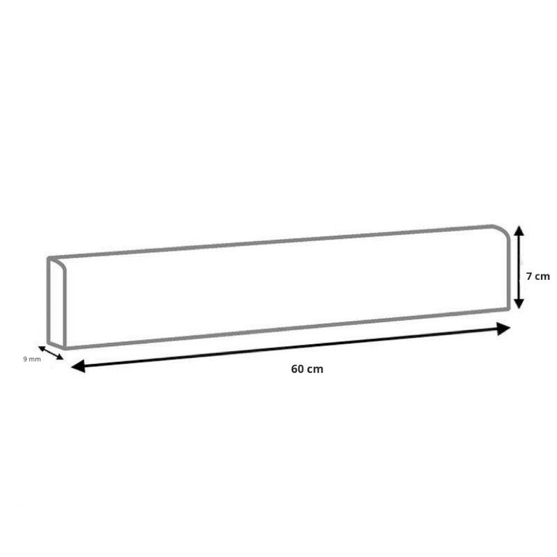 Dessin technique plinthe 60 cm