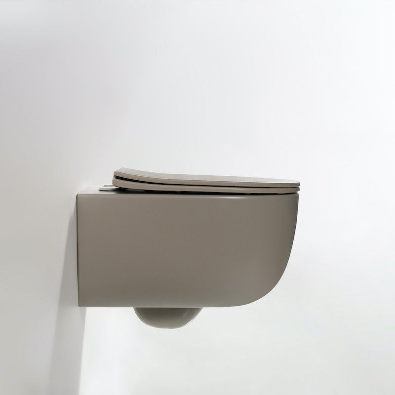 Paroi de douche Walk avec charnières gun métal