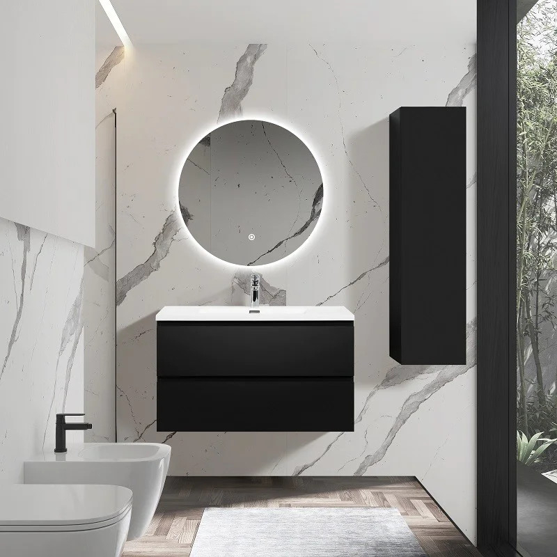 Meuble 90 cm anthracite 