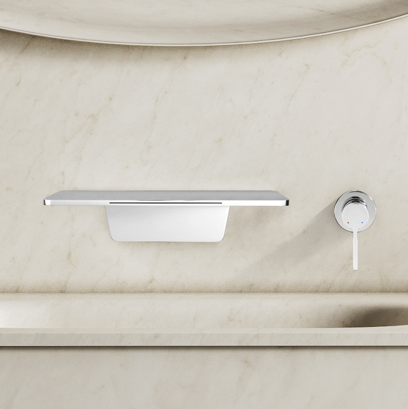 Plan de toilette blanc