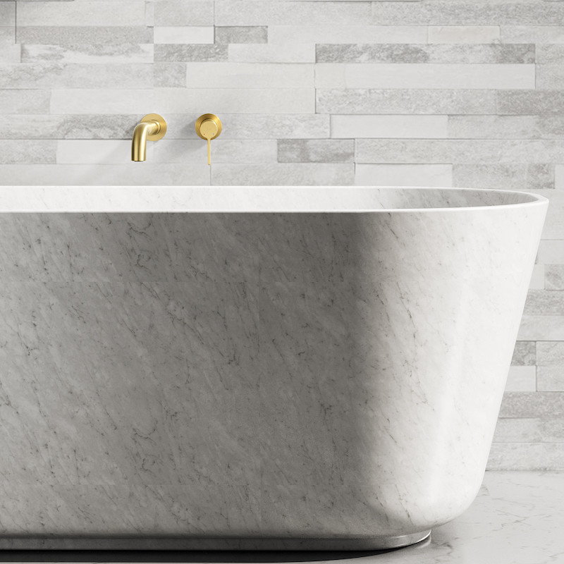 Ciel de pluie 43 cm encastrable gun métal