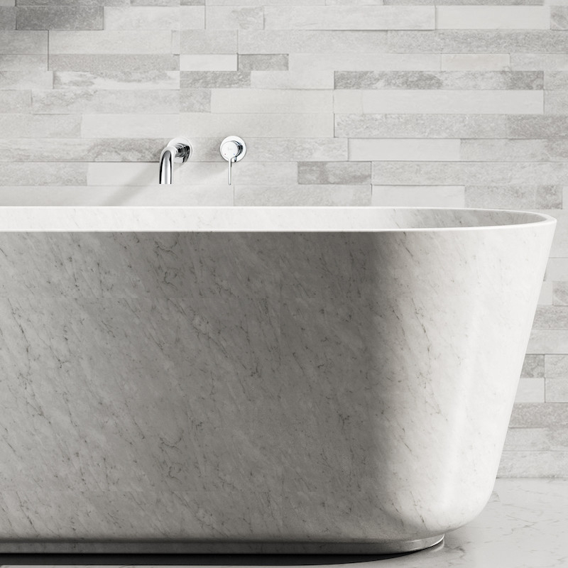 Urinoir bouton poussoir Luno