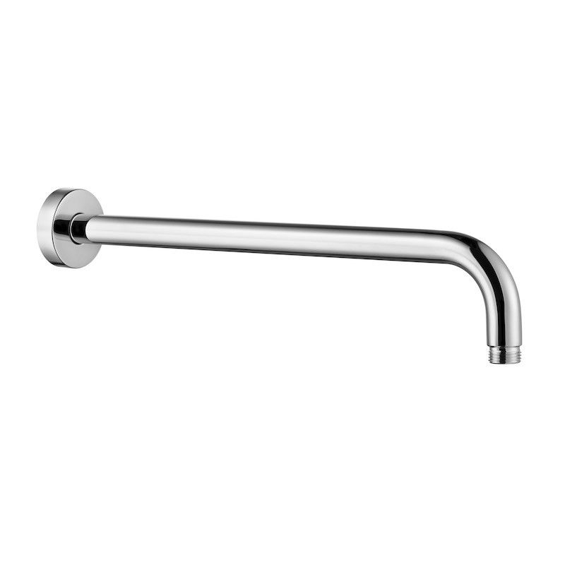 Bras douche horizontal 40 cm chromé