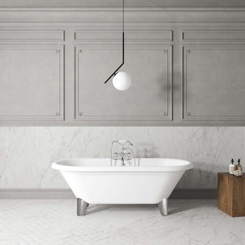 Sigma 20 bedieningsplaat, mat verchroomd wit