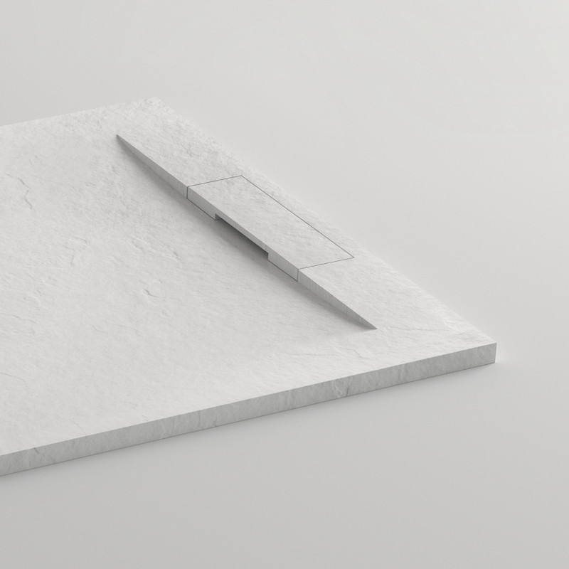 Technische tekening Spazio Bronzo 60 plinten