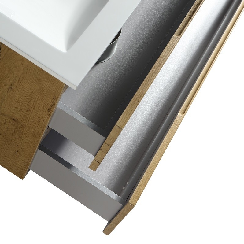 Technische tekening van Newood Grey Matt 90 tegelplinten