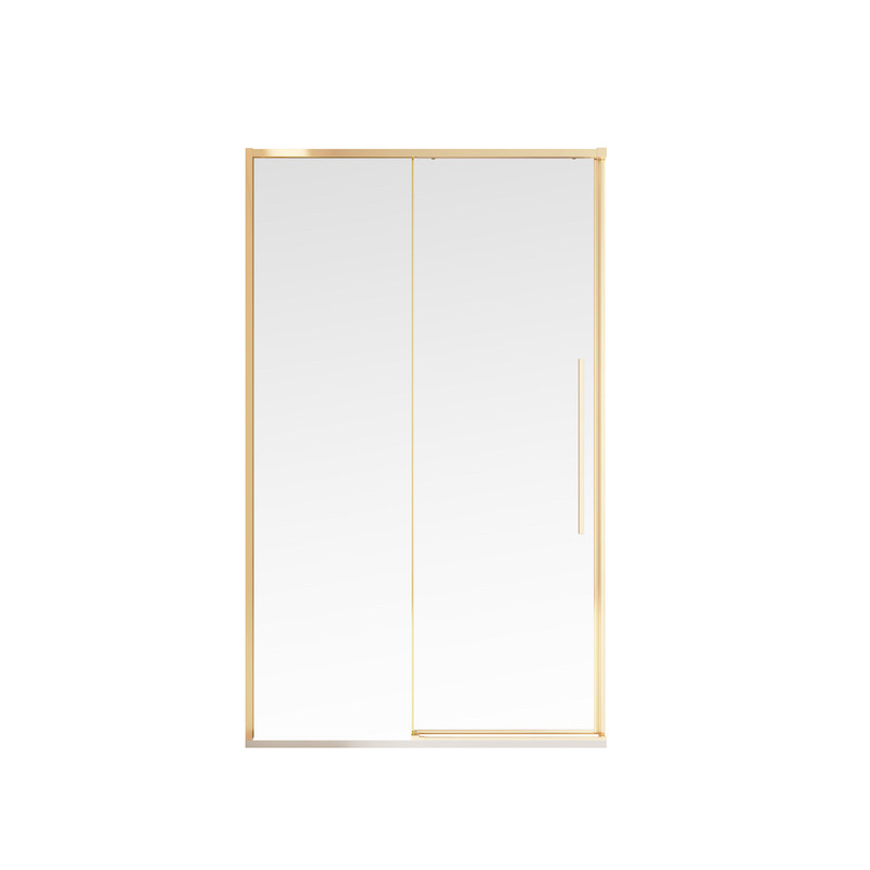 Lichtgrijze glanzende cementtegel imitatie plinten