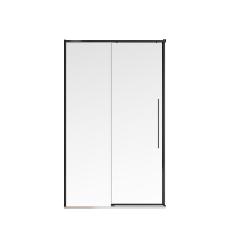 Lichtgrijze glanzende cementtegel imitatie plinten