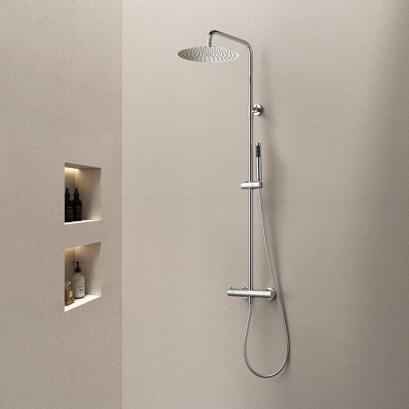 Colonne de douche thermostatique Cezela
