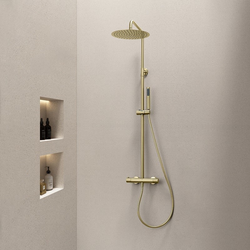 Colonne de douche thermostatique Cezela