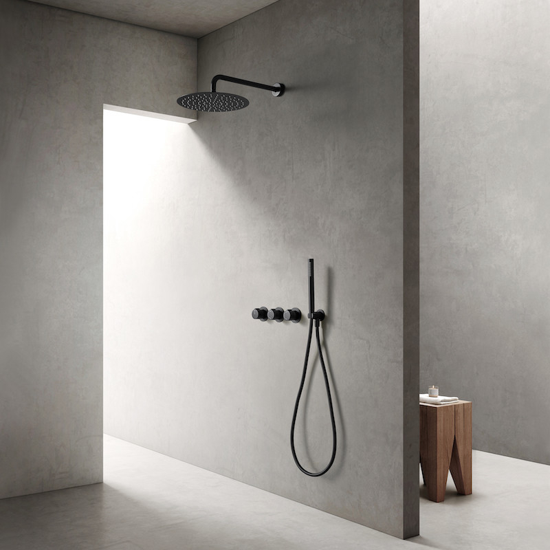 geborsteld gouden handdoekhouder