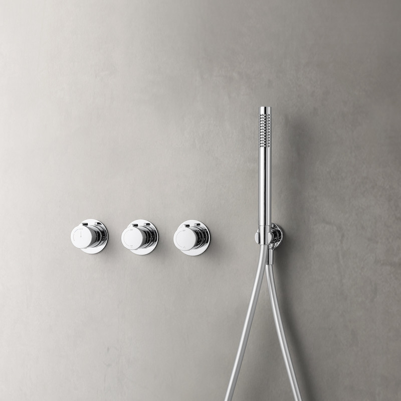Kit de douche encastrable 3 trous