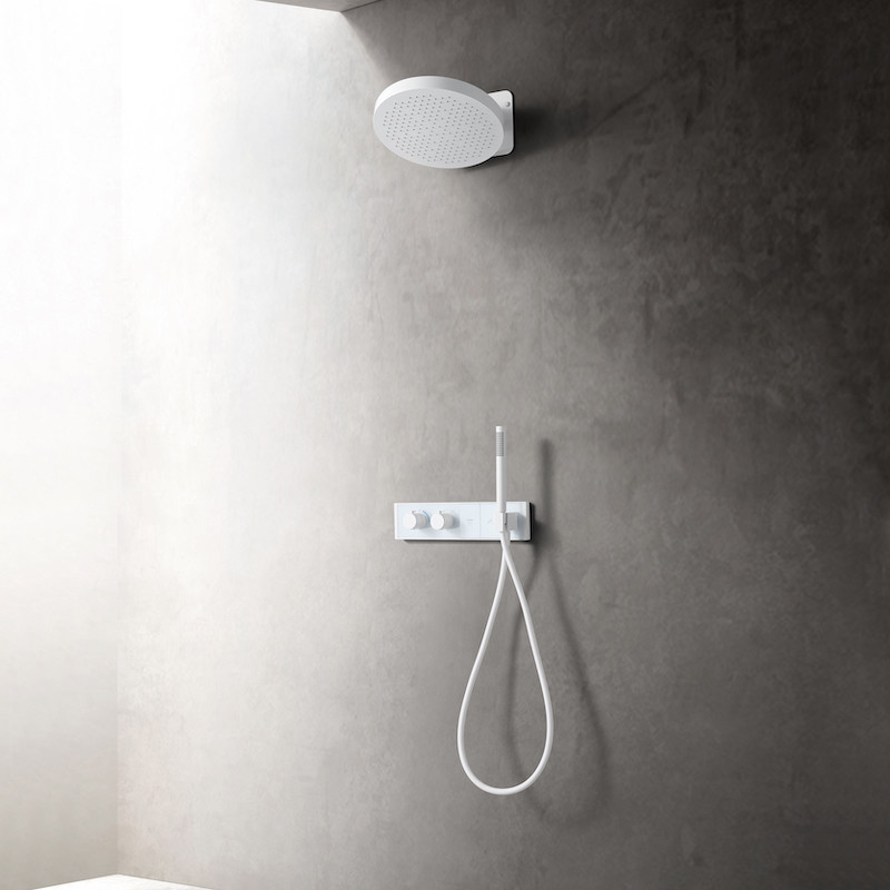 Dubbele handdoekhouder 60 cm