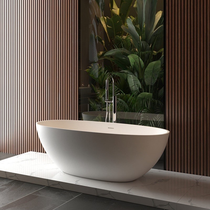 Baignoire solid surface Ice 165 cm