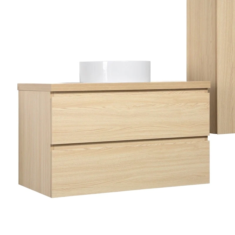 Meuble 90 cm avec plan 