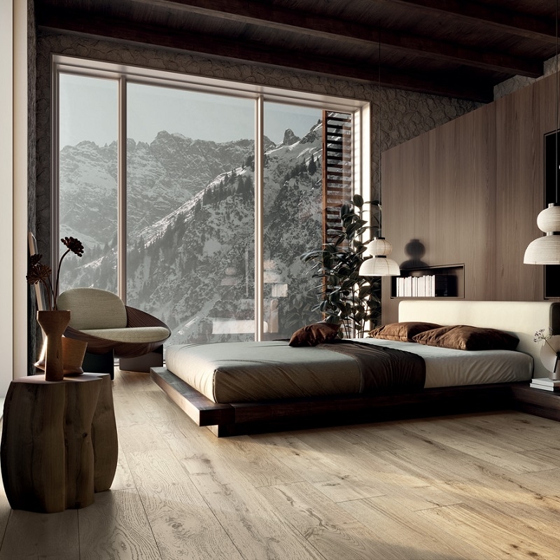 Carrelage sol Wood Plank Chamonix mat
