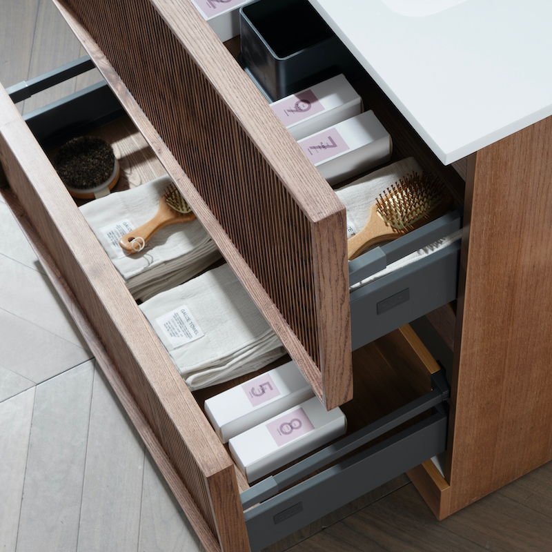 Matwitte solid surface spoelbak 