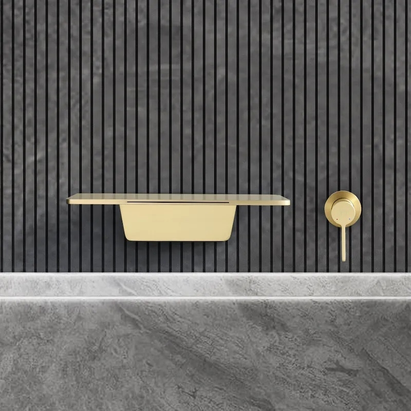 ark meubel 180 cm golvend hazelnootwit