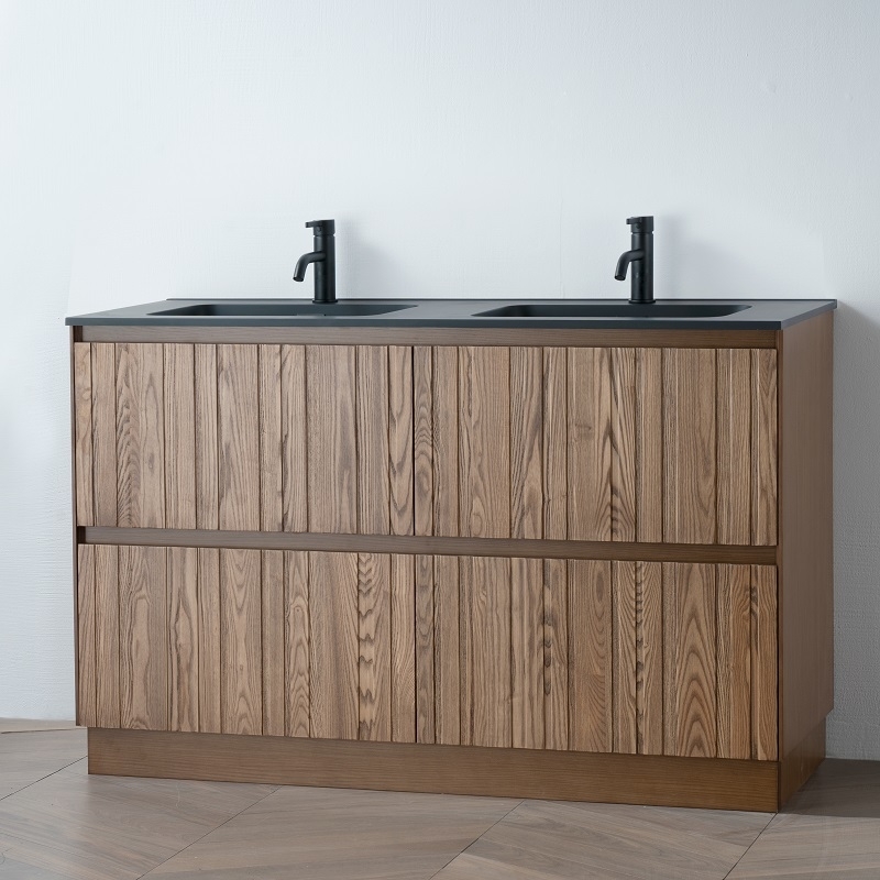 Vierkante chromen douchemengkraan