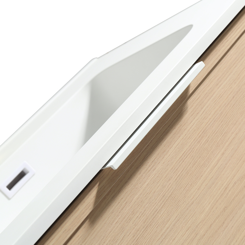 Geborstelde gouden drukmengkraan