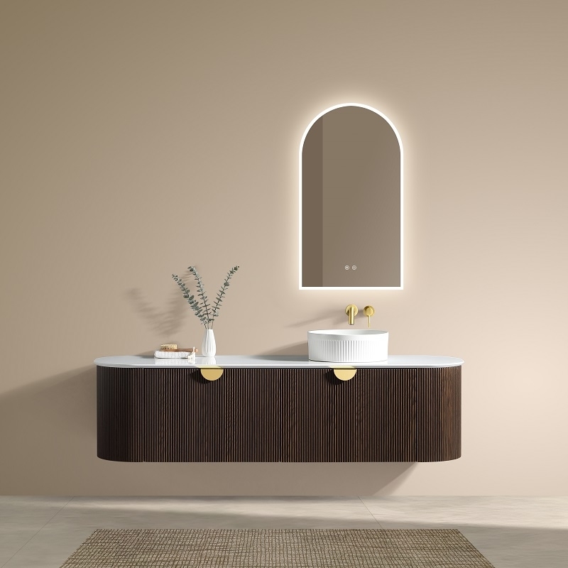 Gouden ingebouwde douchekolom