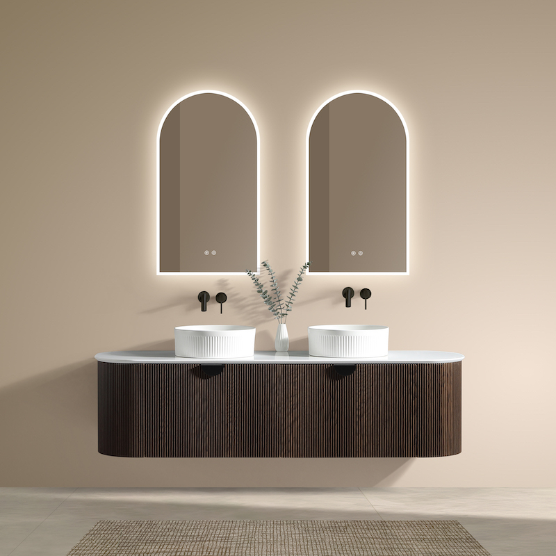 Meuble avec plan Flûte Tressé Coffee 160 cm 