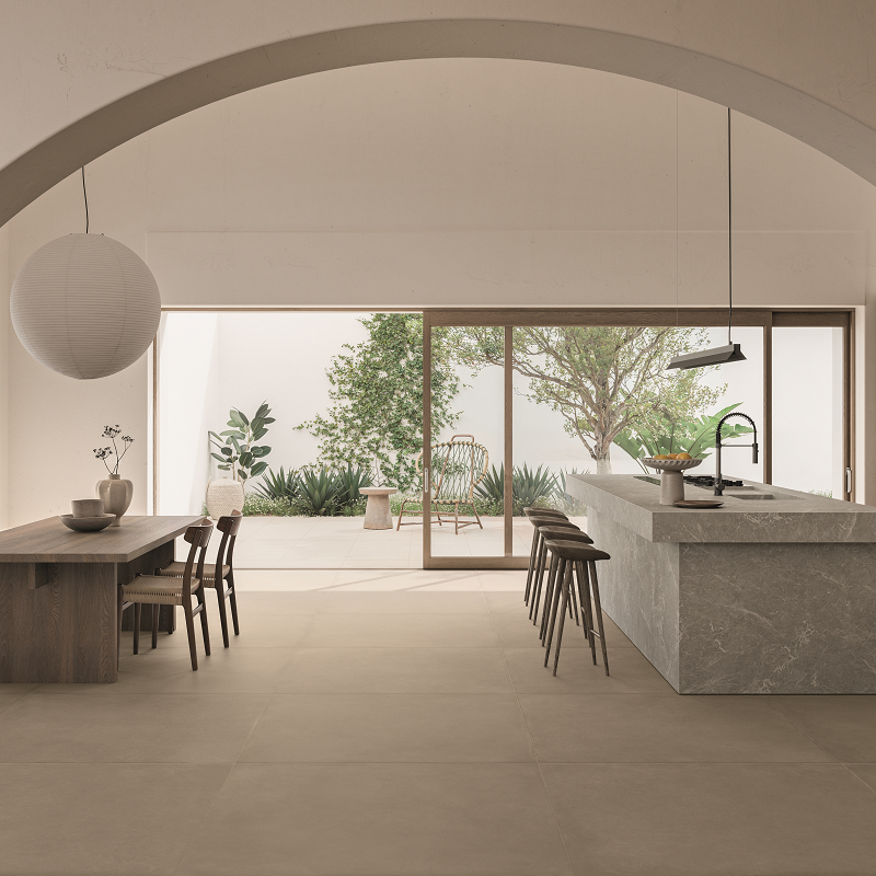 Carrelage Terrae mat XXL 120 x 278 cm
