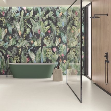 Carrelage décor Kinfolk Black mix