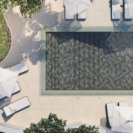 Carrelage extérieur Pierre de Bali Mix 30 x 60 cm