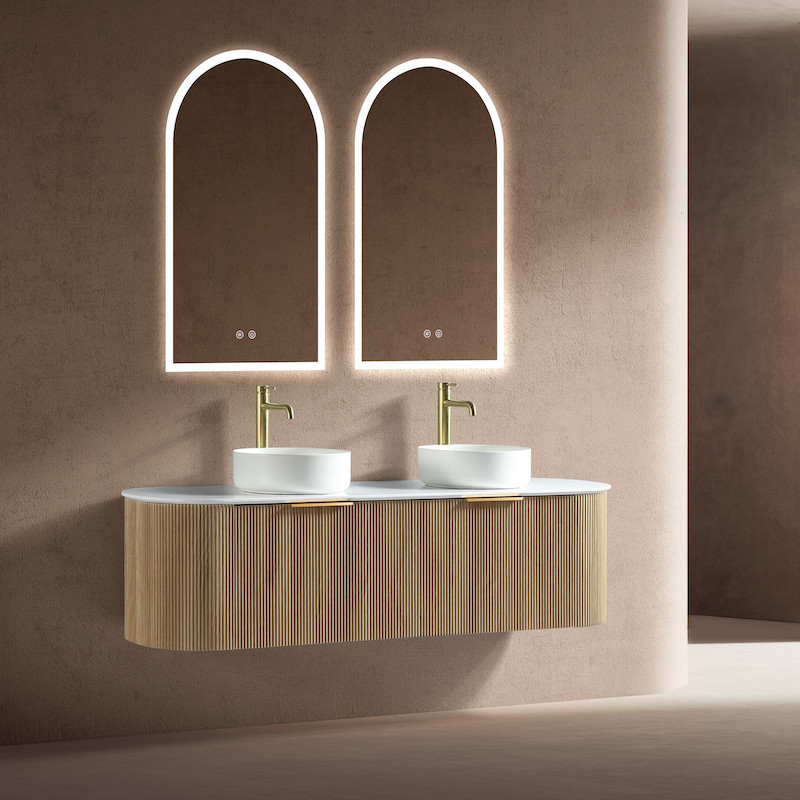 Meuble avec plan Flûte Tressé 160 cm