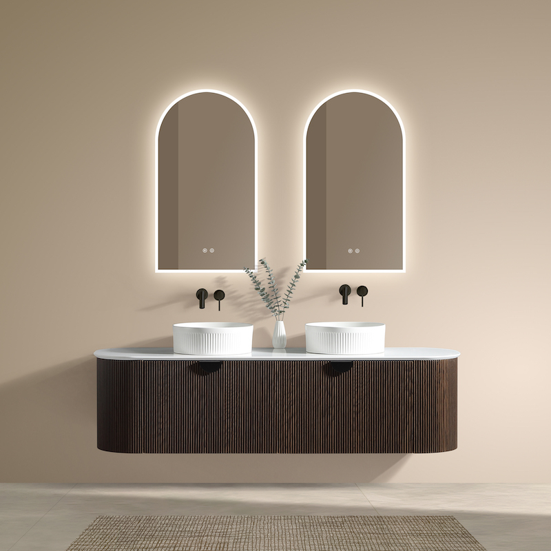 Meuble avec plan Flûte Tressé Coffee 160 cm