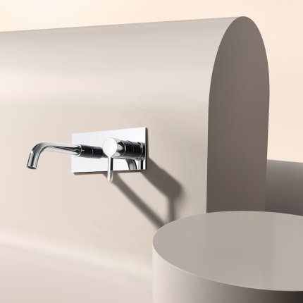 Mitigeur lavabo mural Cezela